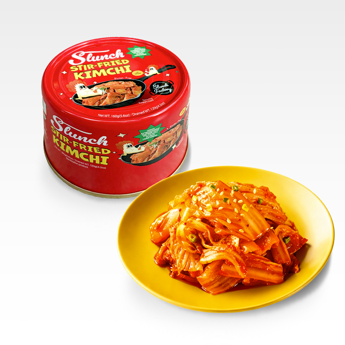 비건 김치캔